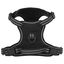 vidaXL Arnés para perros con correa y collar ajustable negro XL, , large indicador imagen numero 2