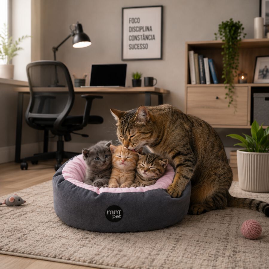 CAMA REDONDA GATO O PERRO BALU MMPET PREMIUM, , large Imagen numero 2