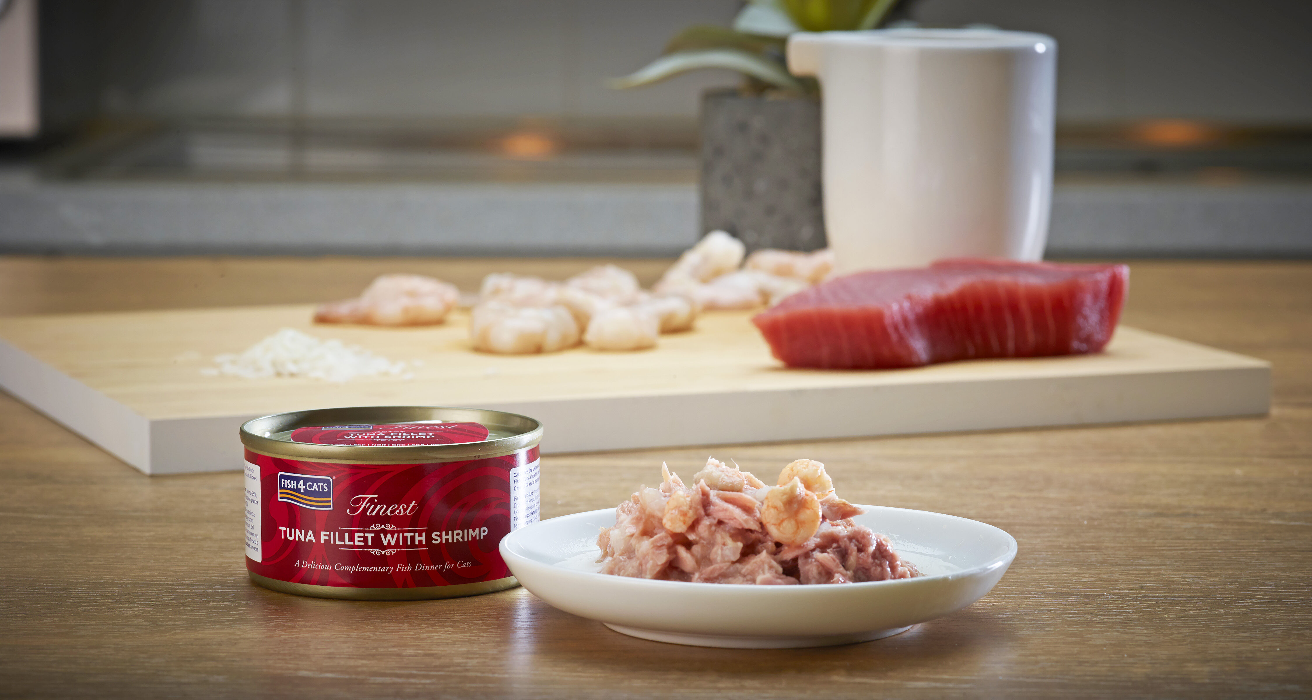 Fish4Cats Filete para gato &ndash; At&uacute;n con camar&oacute;n 70 g (pack de 10), , large Imagen numero 3