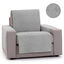 Vipalia Protector Cubre Sofá 4 Plazas Color Gris Modelo Brisa, , large indicador imagen numero 7