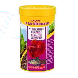 Sera FD Larvas Rojas para peces