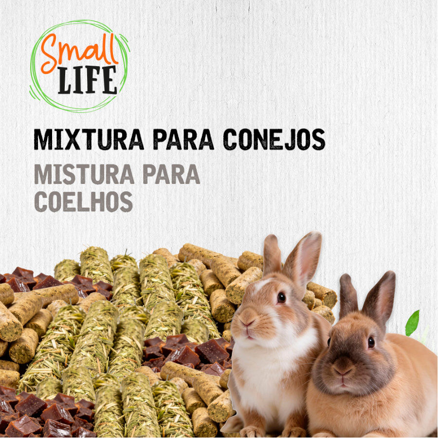 3.3 kg Small Life Mixtura Cubos para conejos, , large Imagen numero 3