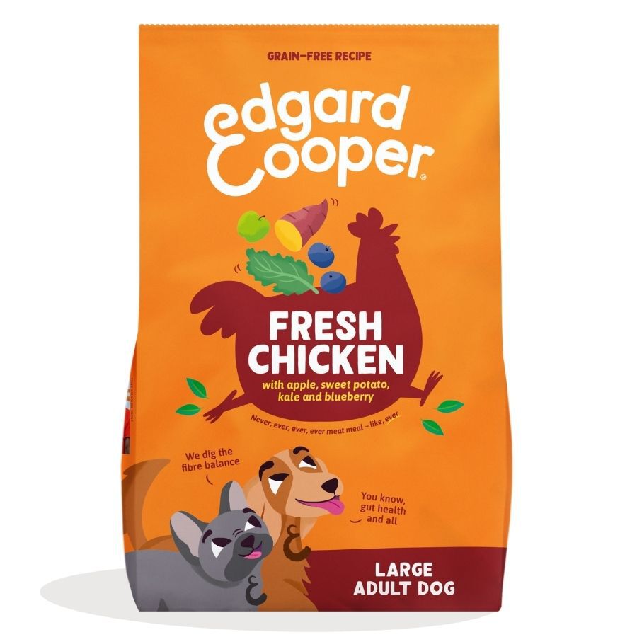 12 kg Edgard & Cooper Adult Pollo pienso para perros grandes, , large Imagen numero 1