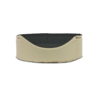 Gauty Cama Redonda impermeable beige y gris para Perros y Gatos
