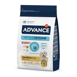 Advance Active Defense Mini Sensitive Salmón y Arroz pienso para perros