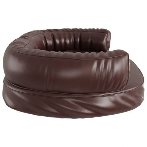 Vidaxl cama rectangular marr&oacute;n para perros, , large Imagen numero 5