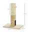 PawHut Rascador para Gatos Beige, , large indicador imagen numero 3