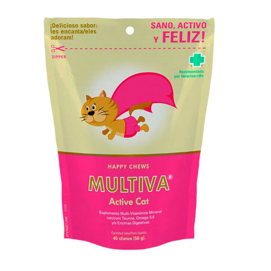 45 comprimidos Vetnova Multiva Active Cat Multivitam&iacute;nico, , large Imagen numero 1
