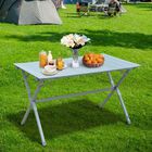Mesa plegable Outsunny de camping de aluminio color Gris, , large image number null