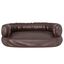 Vidaxl sofá acolchado rectangular marrón para perros, , large indicador imagen numero 7