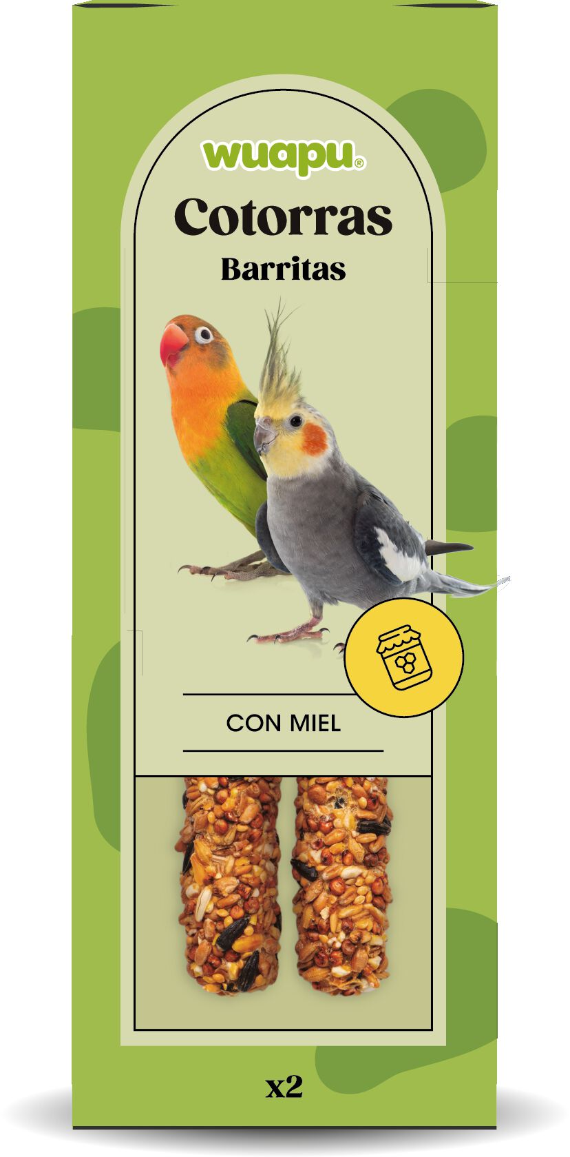 WUAPU BARRITAS COTORRA MIEL (10), , large Imagen numero 1