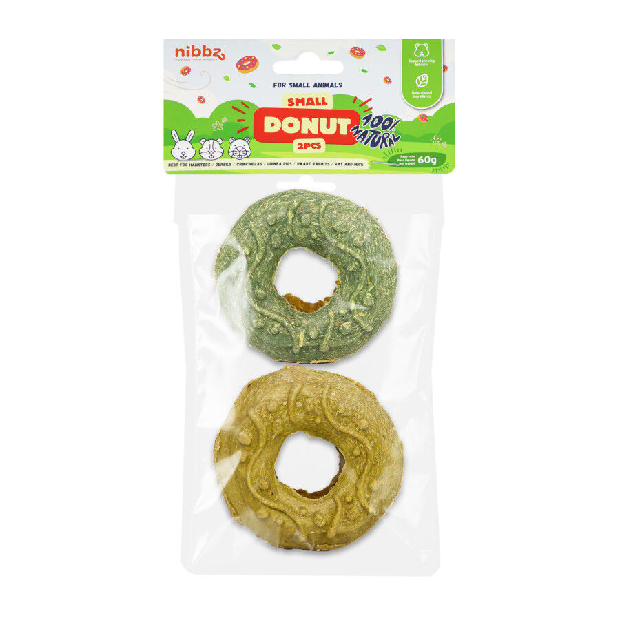 Nibbz Donas Comestibles complemento alimenticio para roedores