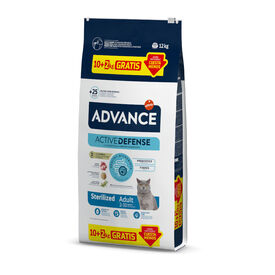 Advance Adult Sterilized Pavo y Cebada pienso para gatos