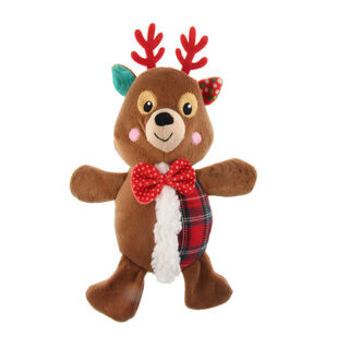 Guau Christmas Reno de Peluche para perros, Guau Christmas Reno de Peluche para perros
