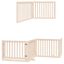 vidaXL Puerta para perros plegable 8 paneles madera de &aacute;lamo 640 cm, , large indicador imagen numero 4
