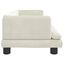 vidaXL Cama para perros de terciopelo crema 60x40x30 cm, , large indicador imagen numero 8