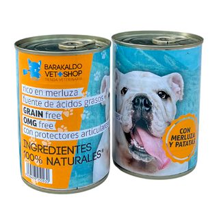 Barakaldo Vet Shop Comida Húmeda Grain Free Merluza y Patatas BVSpara Perros 