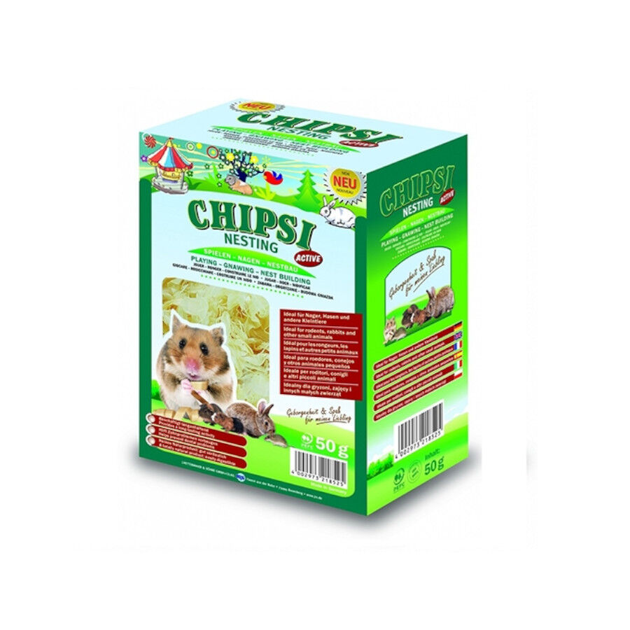 Chipsi Nesting Active Fibras Org&aacute;nicas para roedores, , large Imagen numero 1