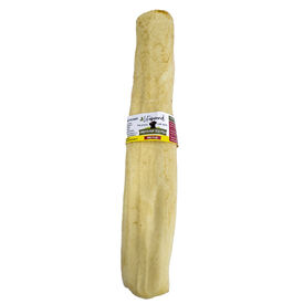Lifebound Hueso para perro de cuero de ternera, lote de 10, 25,4 cm