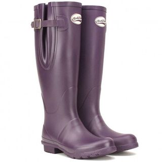 Botas de agua altas para mujer color Uva púrpura