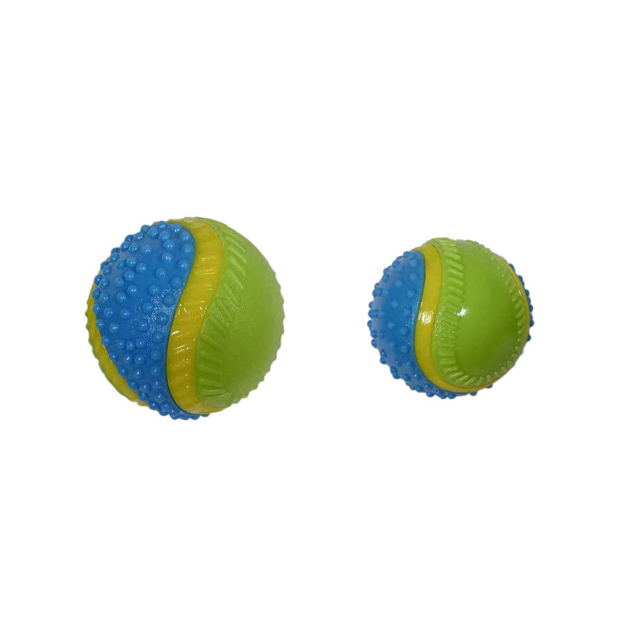 Tootoy! Pelota de Goma con Texturas para perros, , large Imagen numero 4