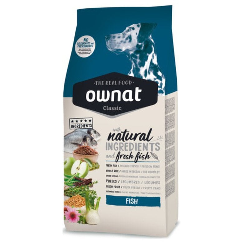 Pienso Ownat Classic Fish para perros