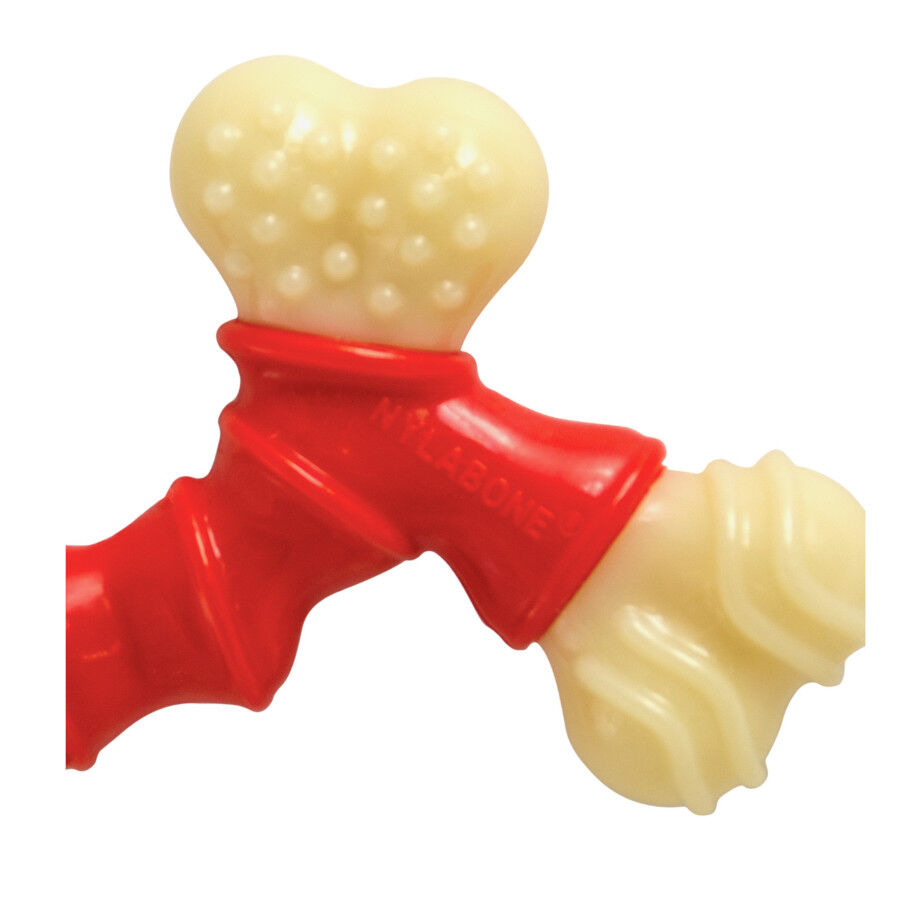 Nylabone Power Chew Hueso Doble Bacon para perros thumbnail