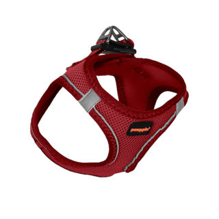 Pawppin' Arnes Air-Mesh Rojo para perros