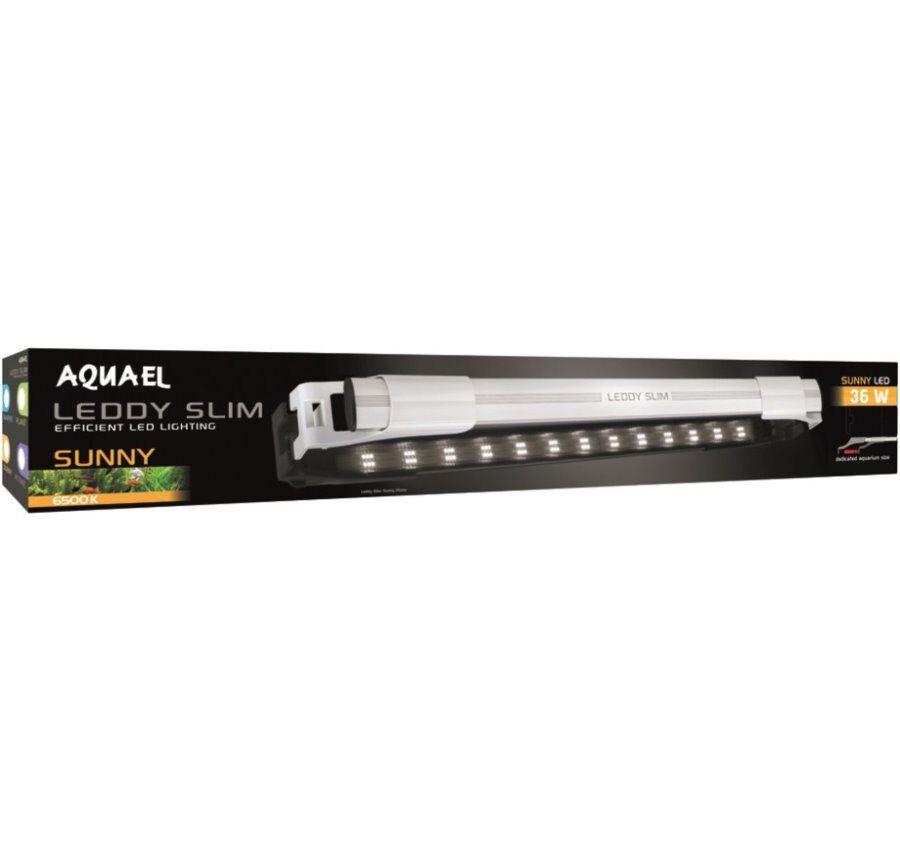 Aquael Leddy Slim Sunny luces led negras para acuarios