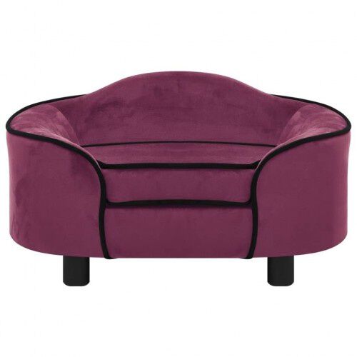 Vidaxl sof&aacute; redondo p&uacute;rpura para perros, , large Imagen numero 4