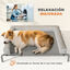 PawHut Cama Elevada Perros Gris Claro, , large indicador imagen numero 15
