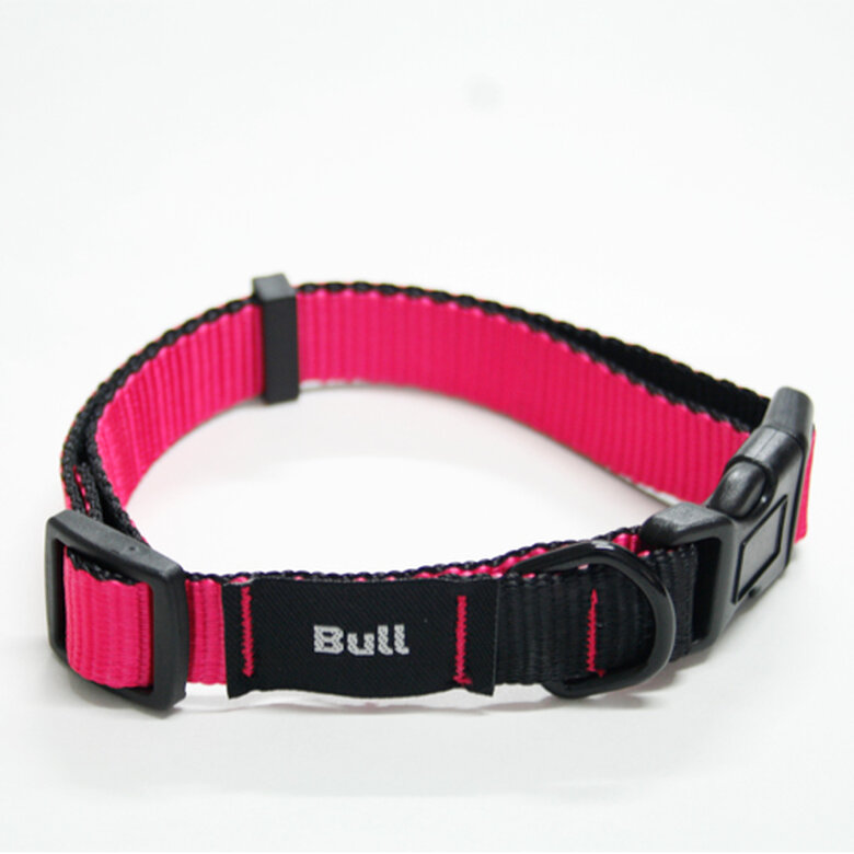 Bull Collar basic color fucsia para perros , , large image number null