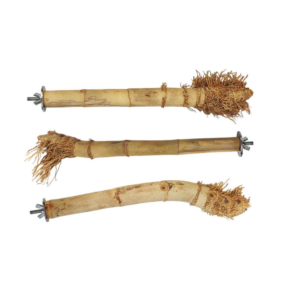 Sun Parrots Percha de Bambú para Pericos