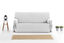 Protector Funda Sofa 2 Plazas con lazos. Color Gris. 2 plazas (120 - 180 cm), , large indicador imagen numero 3