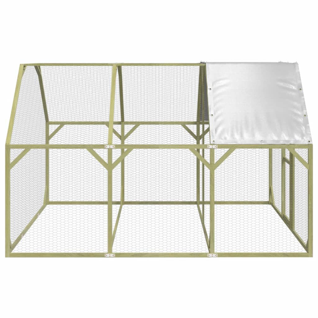 VidaXL Gallinero exterior madera thumbnail