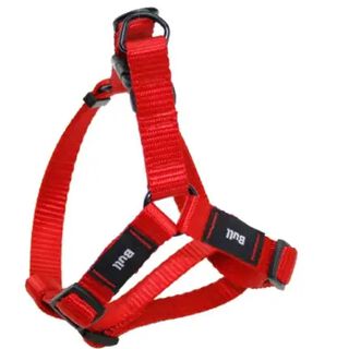 Bull Sport Arnés de Nylon rojo para perros