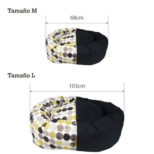 Colchoneta Mapas para perros color Naranja, , large Imagen numero 4