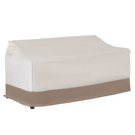 Outsunny Funda para Banco 2-3 Plaza Gris para exterior