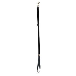 Ibañez Lazo Horca regulable nylon negro para perros 