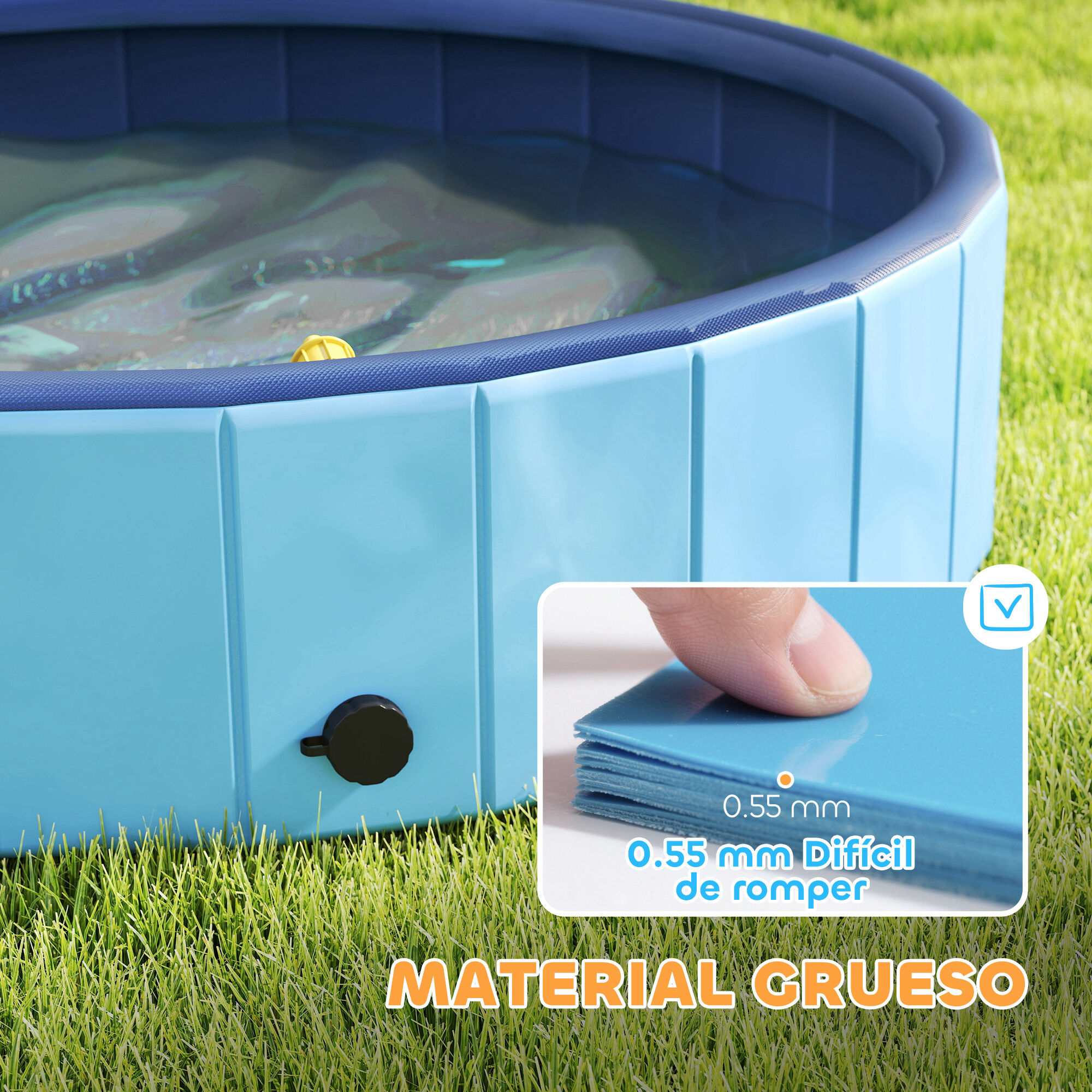 PawHut Piscina Azul para perros thumbnail