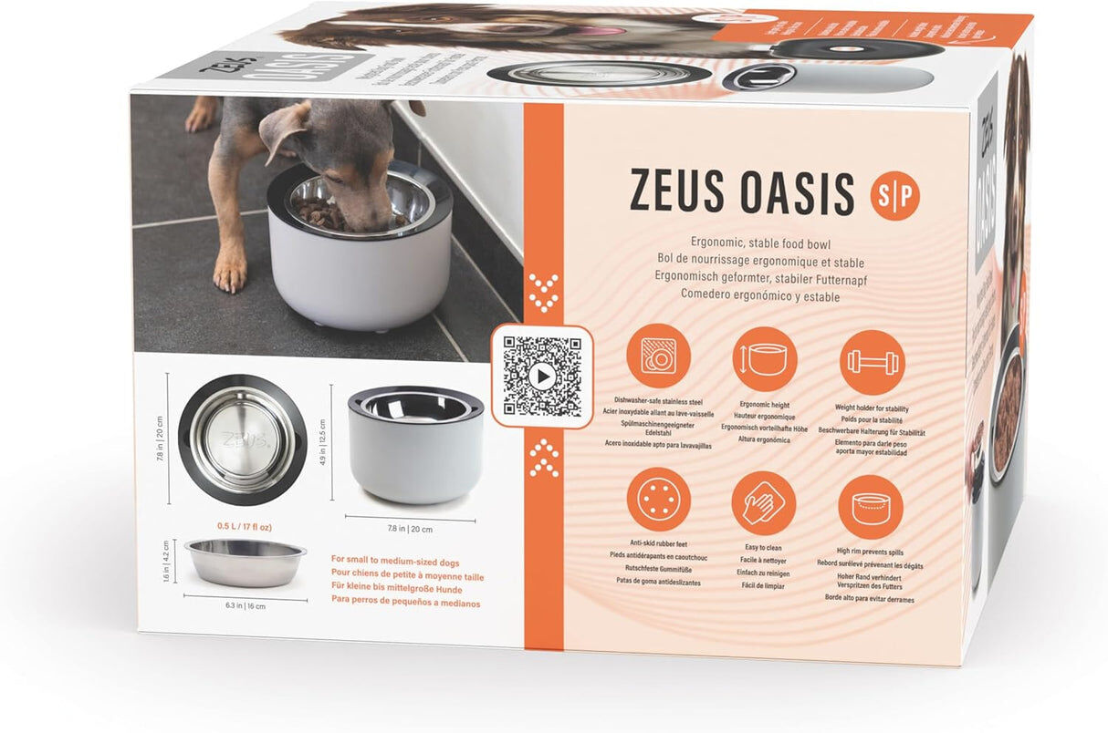 Comedero elevado con peso Zeus Oasis, , large Imagen numero 2