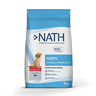 Nath Puppy Medium Maxi Pollo Pienso para Perros