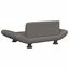 vidaXL Cama para perros de cuero sintético gris 70x45x28 cm, , large indicador imagen numero 4
