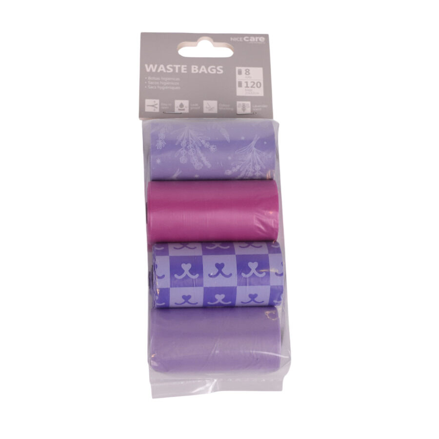 Nice Care Basic Bolsitas Rolls Lavanda para perros, , large Imagen numero 4