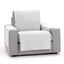 Protector Cubresofa Sofa Royale 55 cm. Color Gris. 1 plaza (60-110 cm), , large indicador imagen numero 1