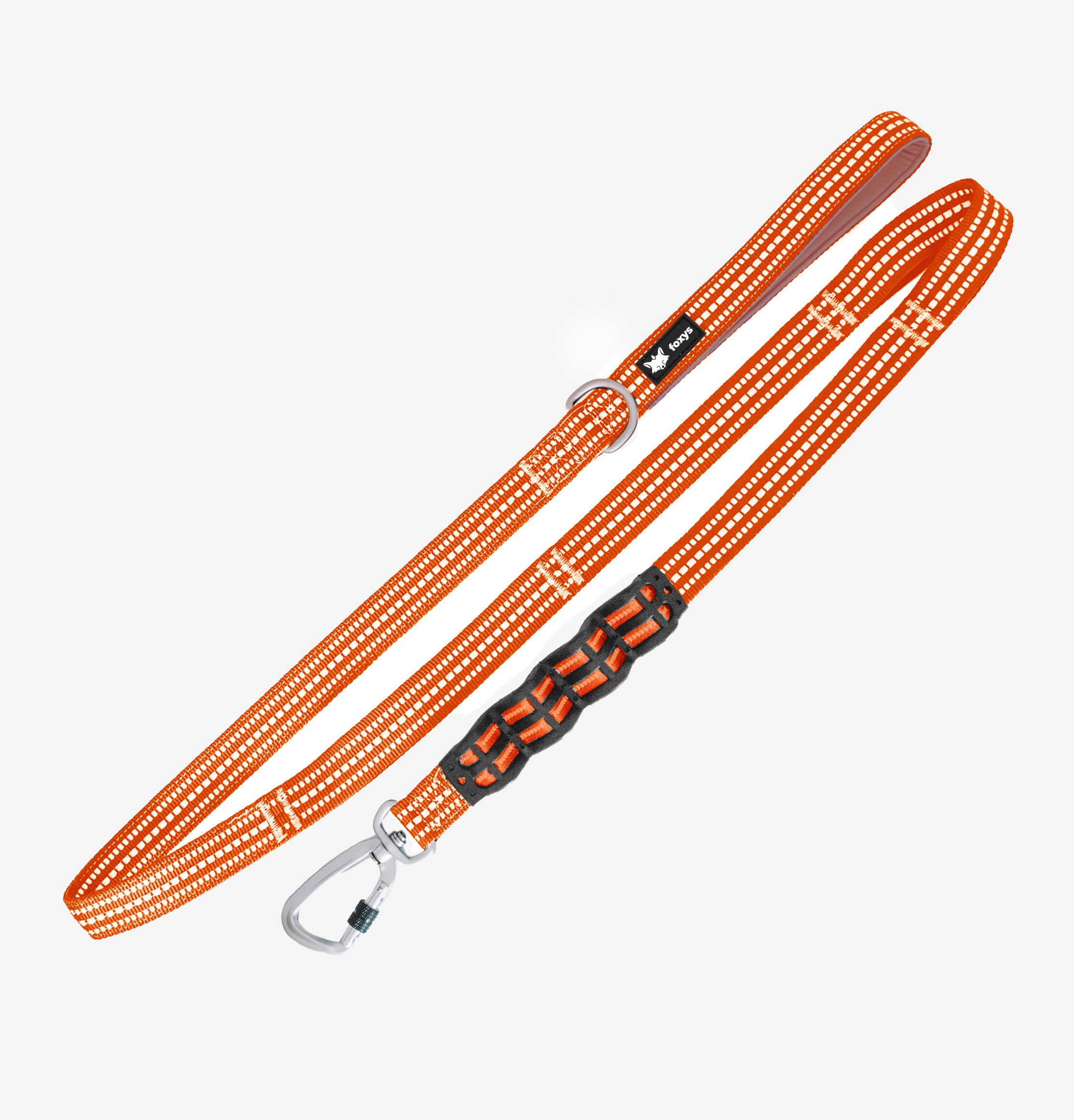 Foxys Correa CountryFox Pro Naranja para perros