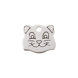 Red dingo Placa identificativa Acero Inoxidable Gato Cara para gatos