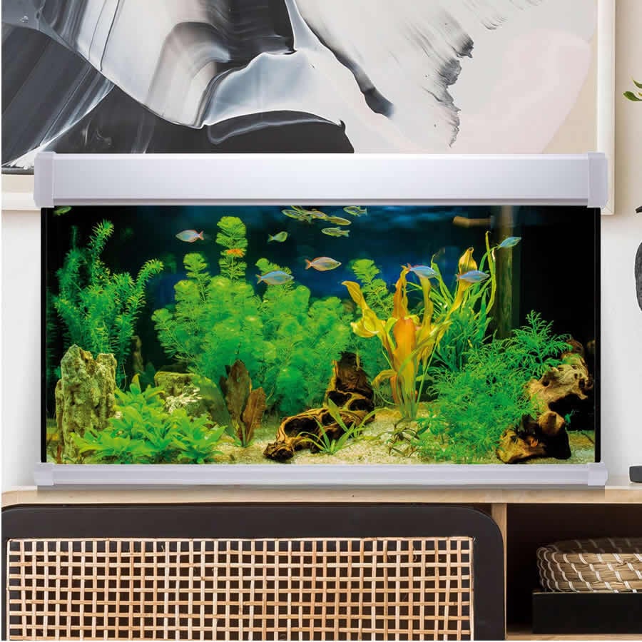 ICA Acuario Kit Aqua Lux Pro Blanco para peces thumbnail