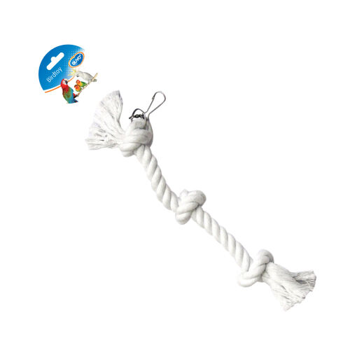 Duvo Juguete Cueda 3 Nudos para Loros