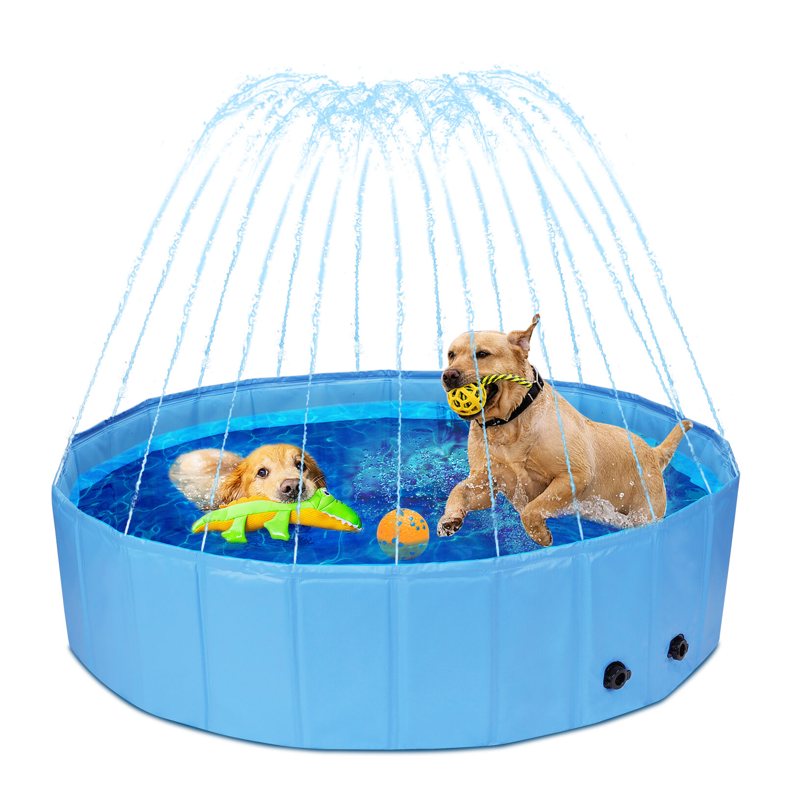 Nobleza Piscina Perros Ba&ntilde;eras con Aspersor, , large Imagen numero 1